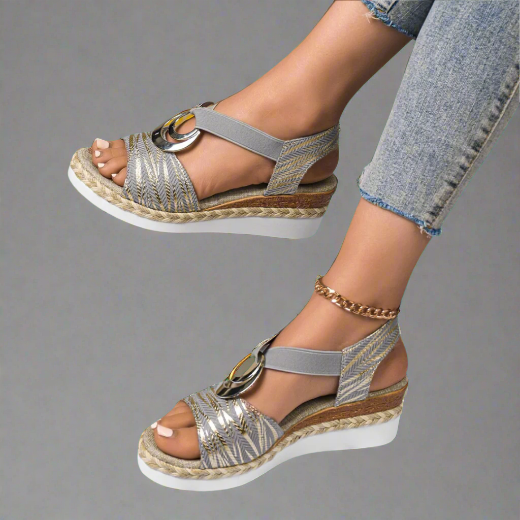 Bogumiła - Sandały ortopedyczne klasy premium w kształcie półksiężyca zapewniające doskonały komfort