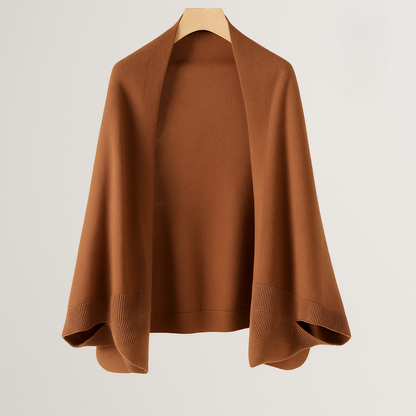 Trawinka – Wełniana narzutka z ręcznymi detalami