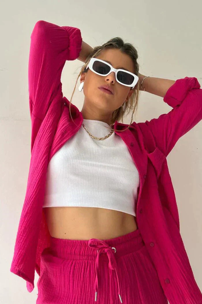 Kalista – Letni komplet casualowy dla pełnej swobody