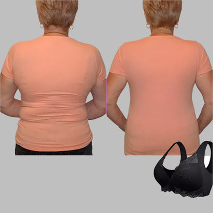 Eliza – Bezszwowy biustonosz chłodzący z zapięciem z przodu (1-PAK 3 SZT.)